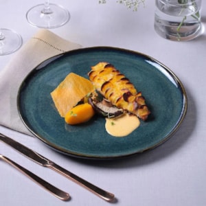 Conjunto 6 Pratos Raso em Stoneware Bio Oceano Porto Brasil - 27,5cm