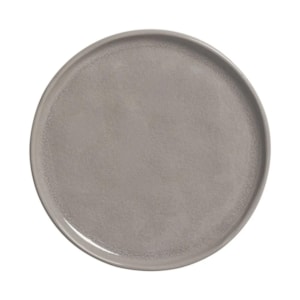 Conjunto 6 Pratos Sobremesa em Stoneware Bio Bruma Porto Brasil - 21,5cm