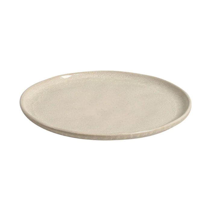 Conjunto 6 Pratos Sobremesa em Stoneware Bio Sol Porto Brasil - 21,5cm - Madel Home