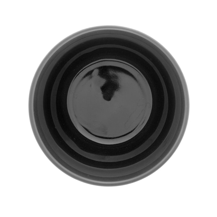 Conjunto Aparelho de Fondue em Porcelana Preto Wolff - 4 Peças - Madel Home