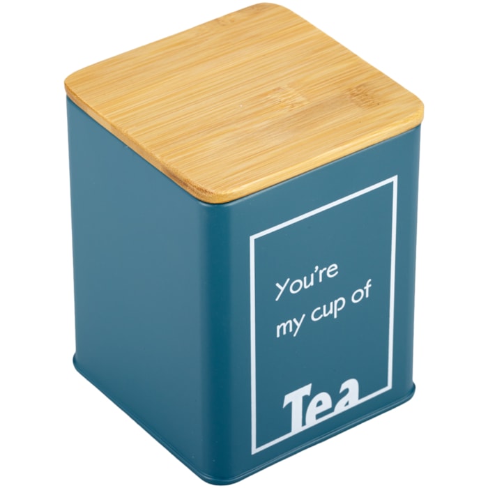 Conjunto Café Chá Açúcar Potti 3 Pçs Verde Tampa de Bambu - Madel Home