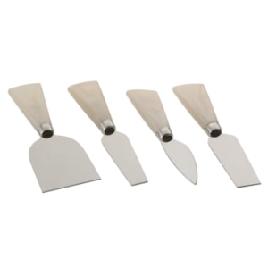 Conjunto de 4 Facas Para Queijo Susa Inox Riva