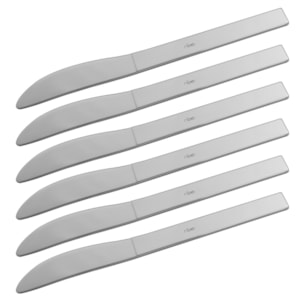 Conjunto de 6 Facas Para Aperitivo Daniela Inox Riva