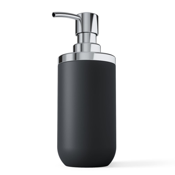 Conjunto de Banheiro com Pump Junip Resina Preto Umbra - 2 Peças - Madel Home