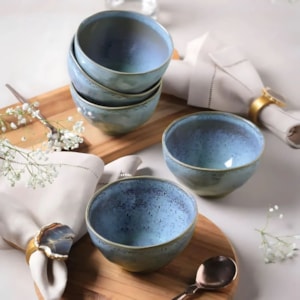Conjunto de Bowls Orgânicos Breeze 558 ml Porto Brasil - 6 Peças 
