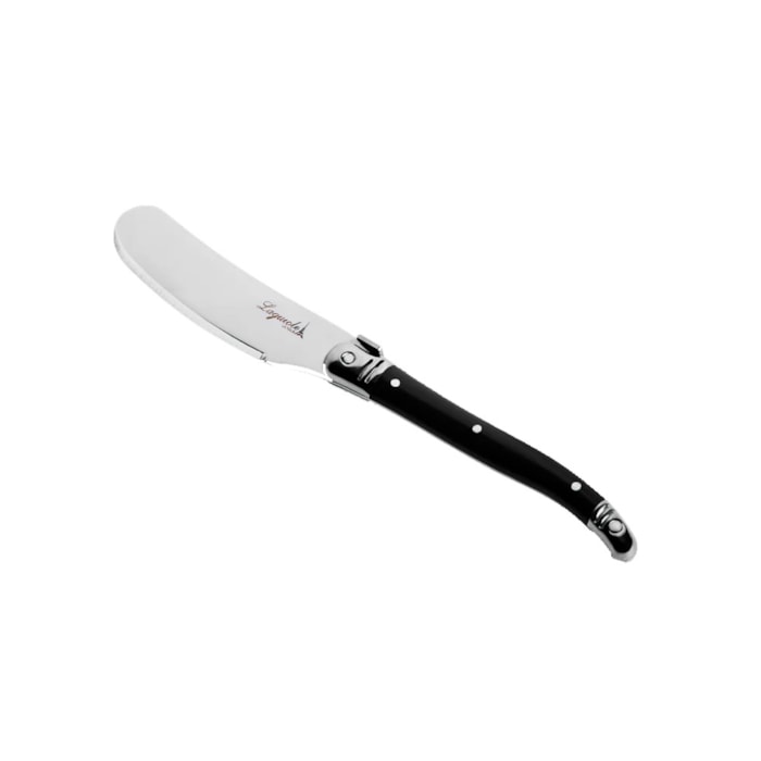 Conjunto de Espátulas para Manteiga/Patê em Inox Preto Laguiole La Tour - 4 Peças - Madel Home