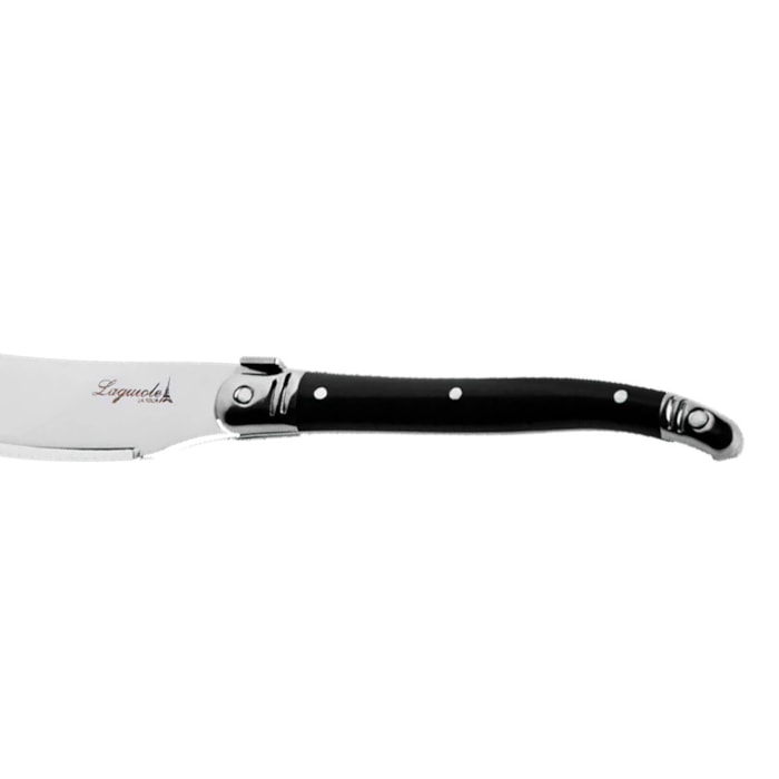 Conjunto de Espátulas para Manteiga/Patê em Inox Preto Laguiole La Tour - 4 Peças - Madel Home