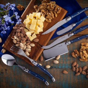 Conjunto de Facas em Inox Azul Laguiole La Tour - 6 Peças