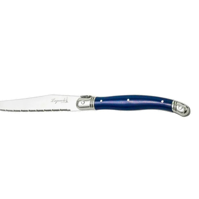 Conjunto de Facas em Inox Azul Laguiole La Tour - 6 Peças - Madel Home