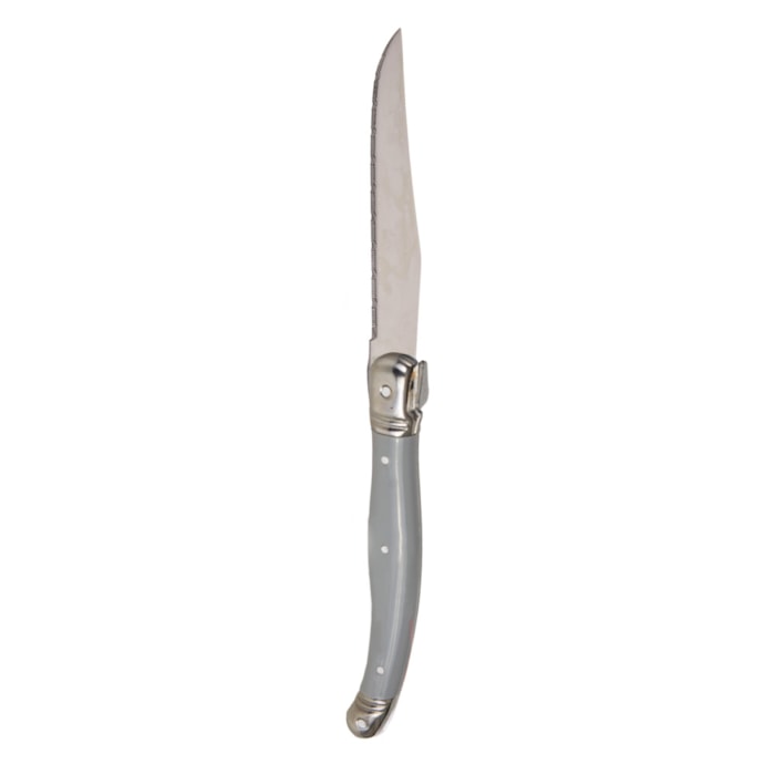 Conjunto de Facas em Inox Cinza Laguiole La Tour - 6 Peças - Madel Home