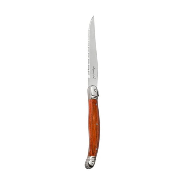 Conjunto de Facas em Inox Madeira Laguiole La Tour - 6 Peças - Madel Home