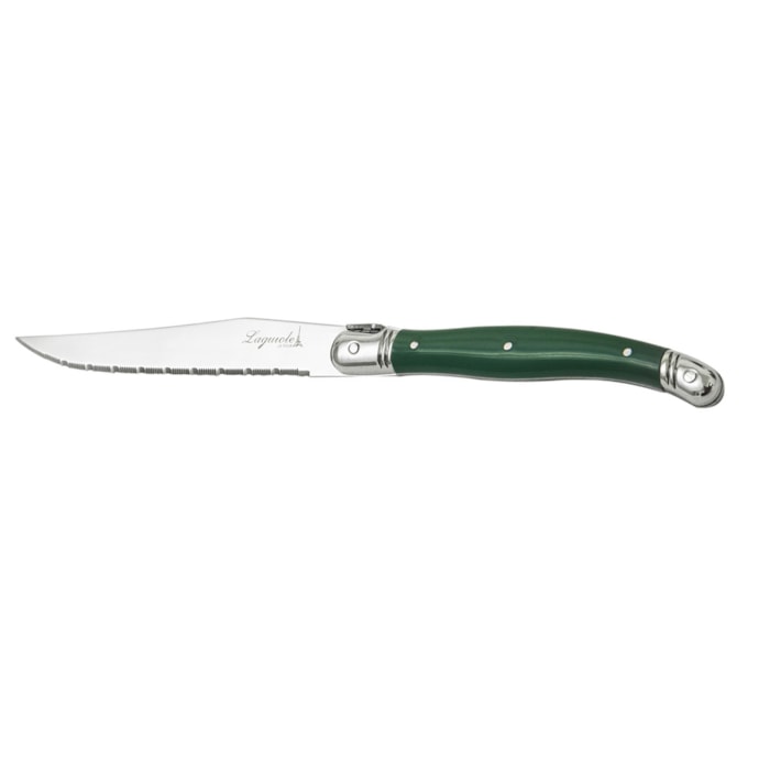 Conjunto de Facas em Inox Verde Laguiole La Tour - 6 Peças - Madel Home