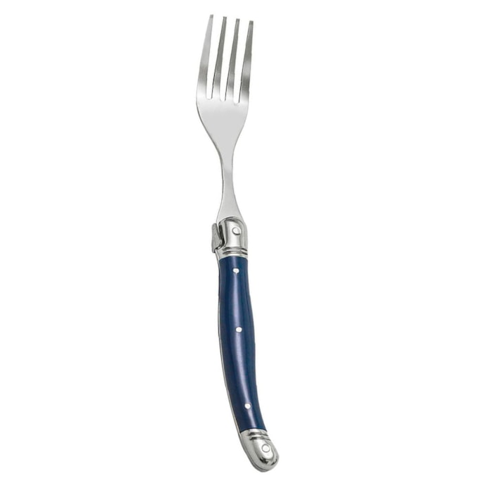Conjunto de Garfos em Inox Azul Laguiole La Tour - 6 Peças - Madel Home