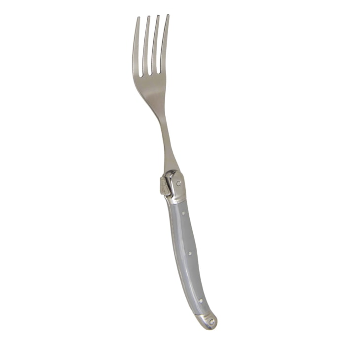 Conjunto de Garfos em Inox Cinza Laguiole La Tour - 6 Peças - Madel Home