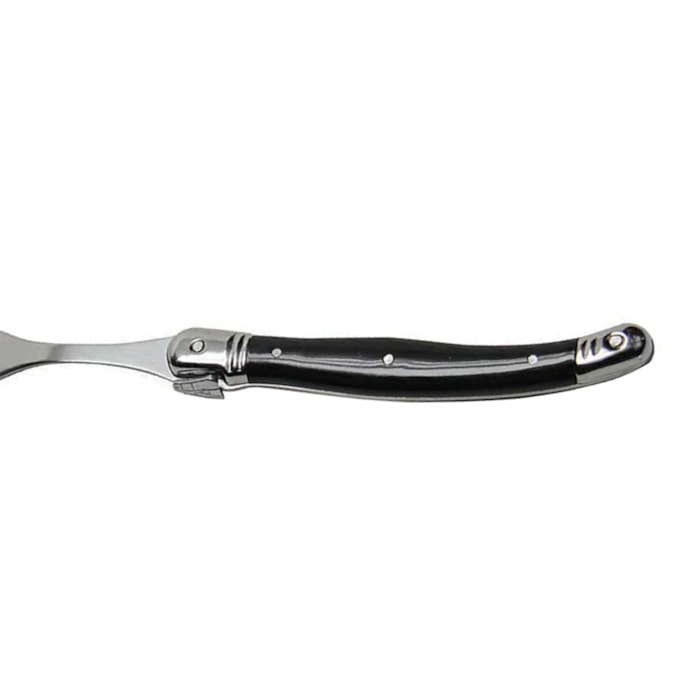 Conjunto de Garfos em Inox Preto Laguiole La Tour - 6 Peças - Madel Home