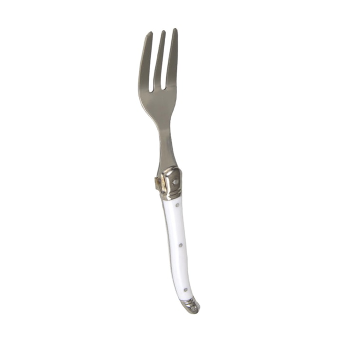 Conjunto de Garfos Sobremesa em Inox Branco Laguiole La Tour - 6 Peças - Madel Home