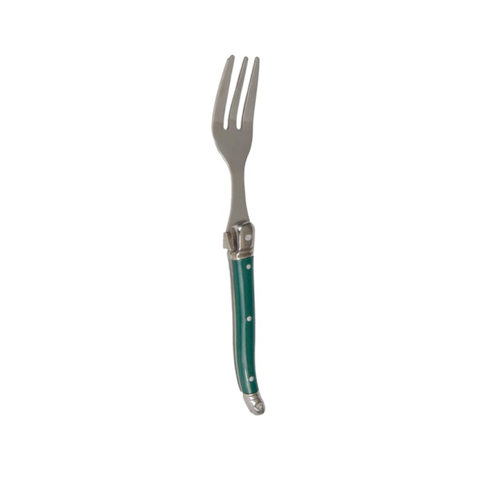 Conjunto de Garfos Sobremesa em Inox Verde Laguiole La Tour - 6 Peças - Madel Home