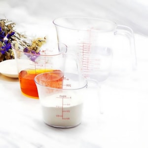 Conjunto de Jarras Medidoras com Alça em Plástico Cuisinart - 3 Peças