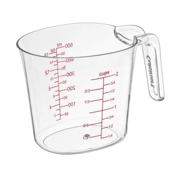 Conjunto de Jarras Medidoras com Alça em Plástico Cuisinart - 3 Peças - Madel Home