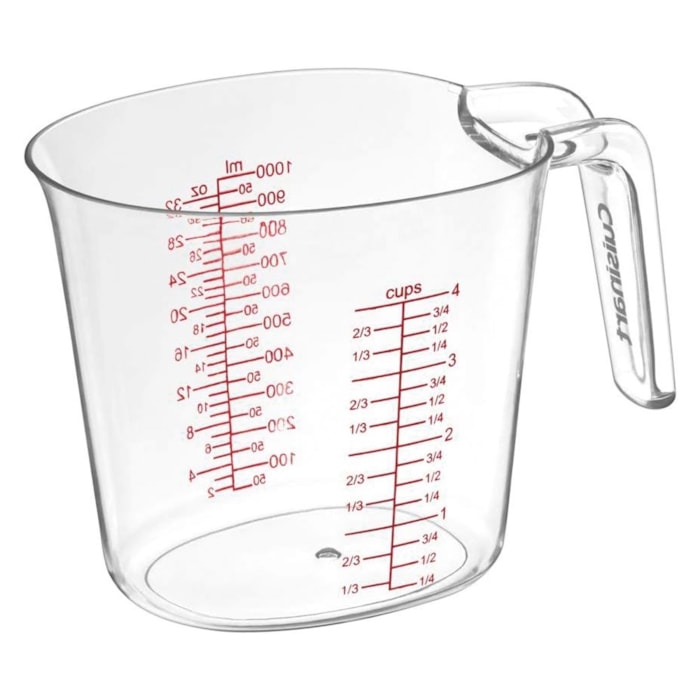 Conjunto de Jarras Medidoras com Alça em Plástico Cuisinart - 3 Peças - Madel Home