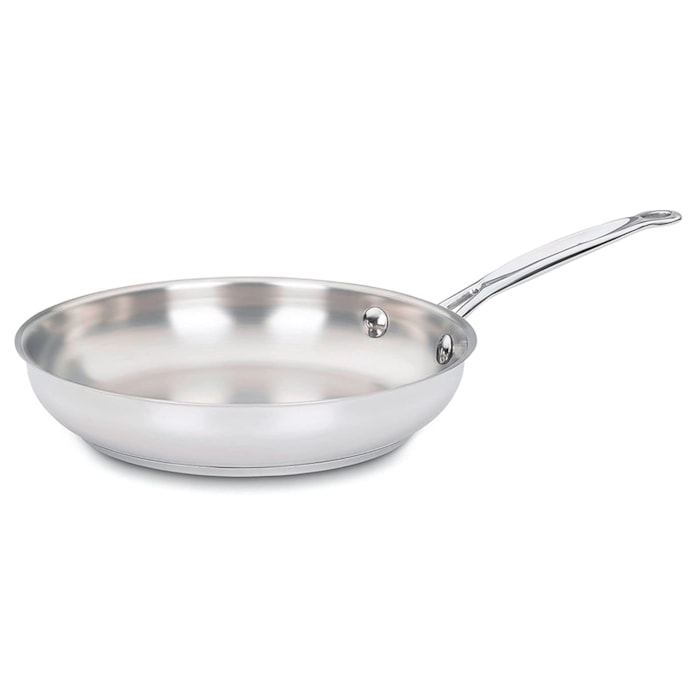 Conjunto de Panelas Aço Inox Chef's Classic Preto Cuisinart - 7 Peças - Madel Home