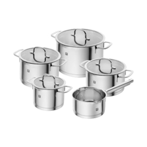 Conjunto de Panelas em Aço Inoxidável Trueflow Zwilling - 5 Peças