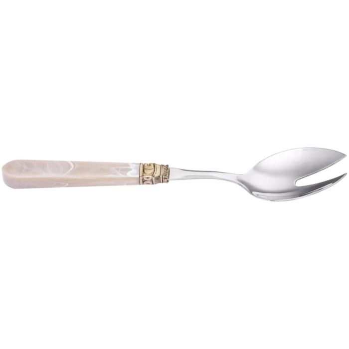 Conjunto de Utensílios de Cozinha Metal 6 Peças Bege - Madel Home