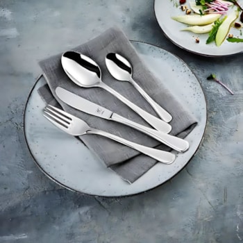 Conjunto Faqueiro Dinner Aço Inoxidável 100 Peças Zwilling