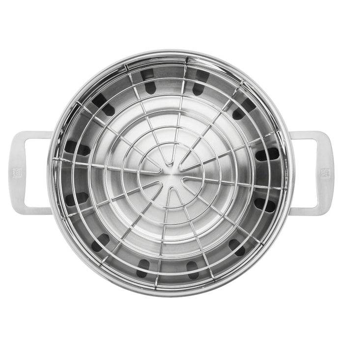 Conjunto Plus Caçarola e Grelha Aço Inoxidável Zwilling - 28cm - Madel Home