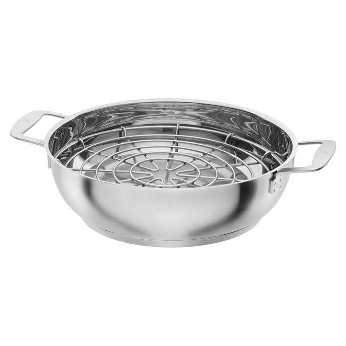 Conjunto Plus Caçarola e Grelha Aço Inoxidável Zwilling - 28cm - Madel Home