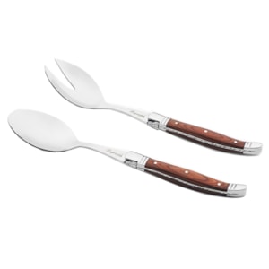 Conjunto Talheres para Salada em Inox Laguiole La Tour - 2 Peças