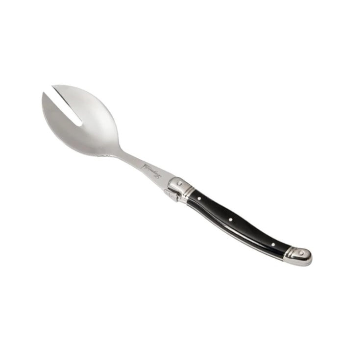 Conjunto Talheres para Salada em Inox Preto Laguiole La Tour - 2 Peças - Madel Home