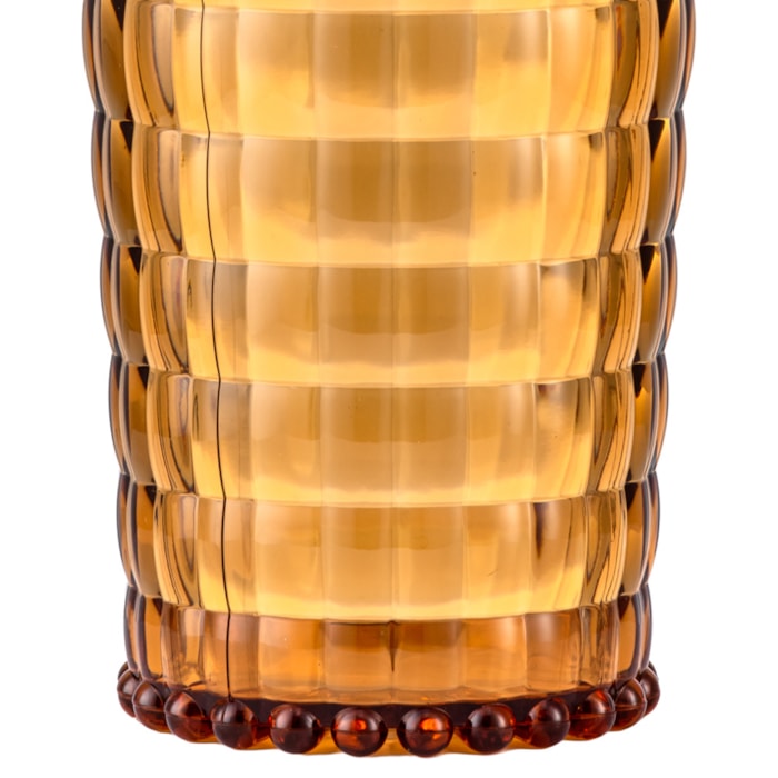Copo de Água em Acrílico Itacaré Âmbar - 750ml - Madel Home