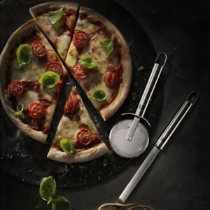 Cortador de Pizza em Inox Prata Profissional Zwilling Pro - 20cm