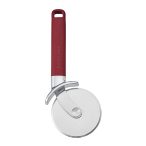 Cortador de Pizza em Inox Vermelho Profissional KitchenAid - 24cm