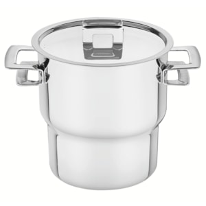 Cuscuzeira  Aço Inox com Alças e Tampa Brava Tramontina - 2,1L