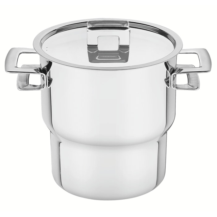 Cuscuzeira Aço Inox com Alças e Tampa Brava Tramontina - 2,1L - Madel Home