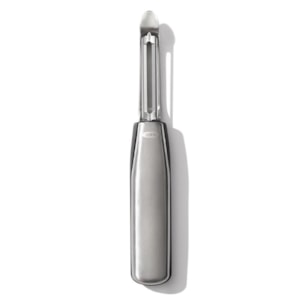 Descascador Peeler de Frutas e Legumes em Aço Inox Prata Oxo