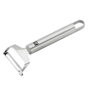 Descascador Peeler de Frutas e Legumes em Inox Cinza Zwilling Pro