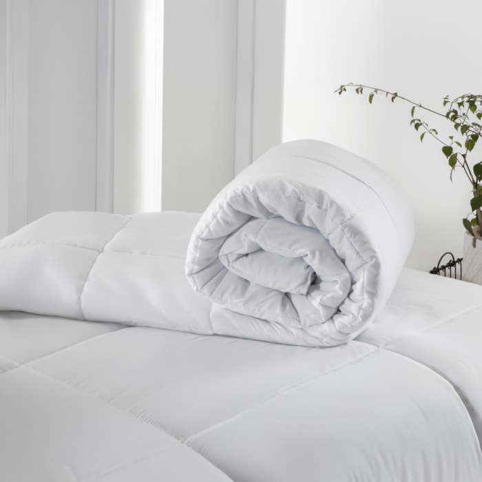 Edredom Toque de Pétalas Microfibra Casal Branco Kacyumara - Madel Home