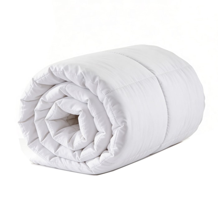 Edredom Toque de Pétalas Microfibra King Branco Kacyumara - Madel Home