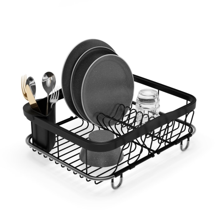 Escorredor de Louça Sinkin Umbra Preto - Madel Home