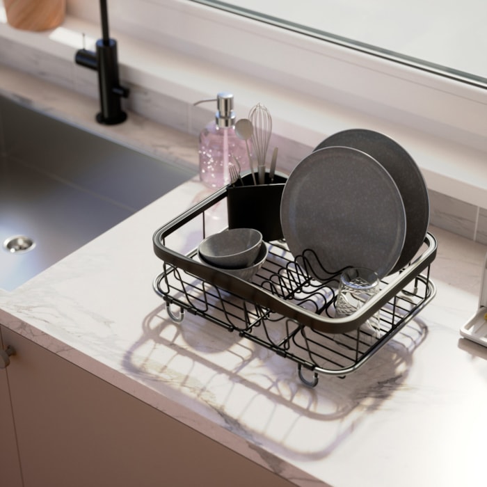 Escorredor de Louça Sinkin Umbra Preto - Madel Home