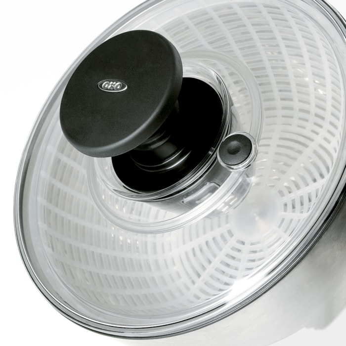 Escorredor Lava e Seca de Salada em Inox Prata Oxo - Madel Home