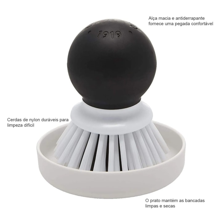 Escova de Palma Higiênica com Bandeja Limpeza KitchenAid - Madel Home
