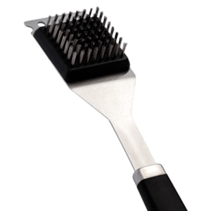 Escova para Grelha em Aço Inox Preta