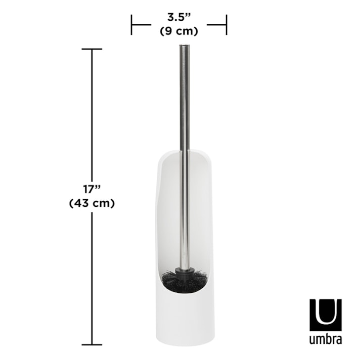 Escova Sanitária Touch Polipropileno Branco Umbra - Madel Home