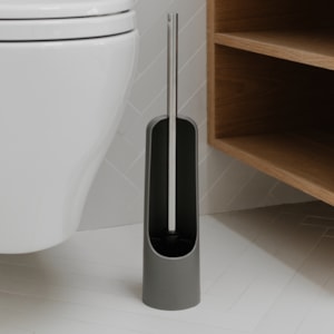 Escova Sanitária Touch Polipropileno Cinza Umbra