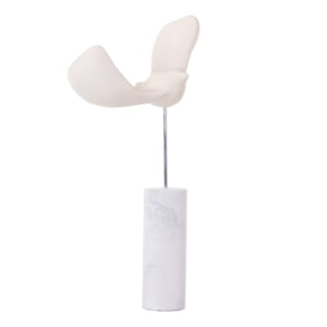 Escultura de Resina Gaivota Grande Areia - 47cm