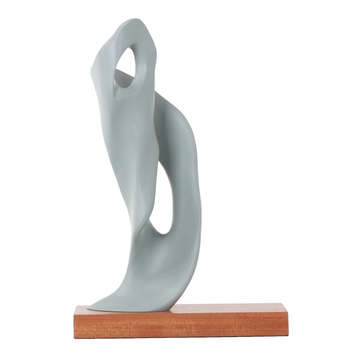 Escultura de Resina Movimento Fendi - 47cm - Madel Home